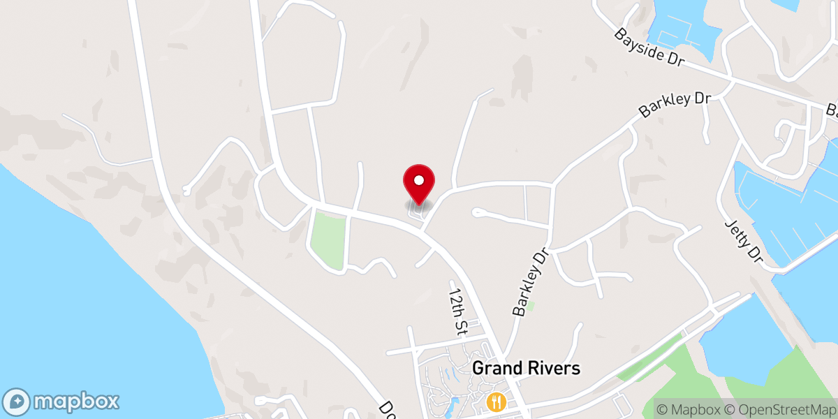 Map showing location of Saint Anthony of Padua Catholic Church