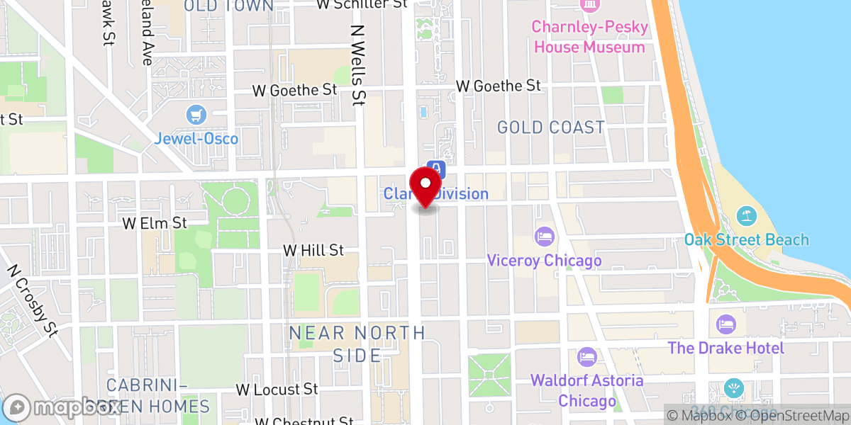 Map showing location of Church of the Ascension
