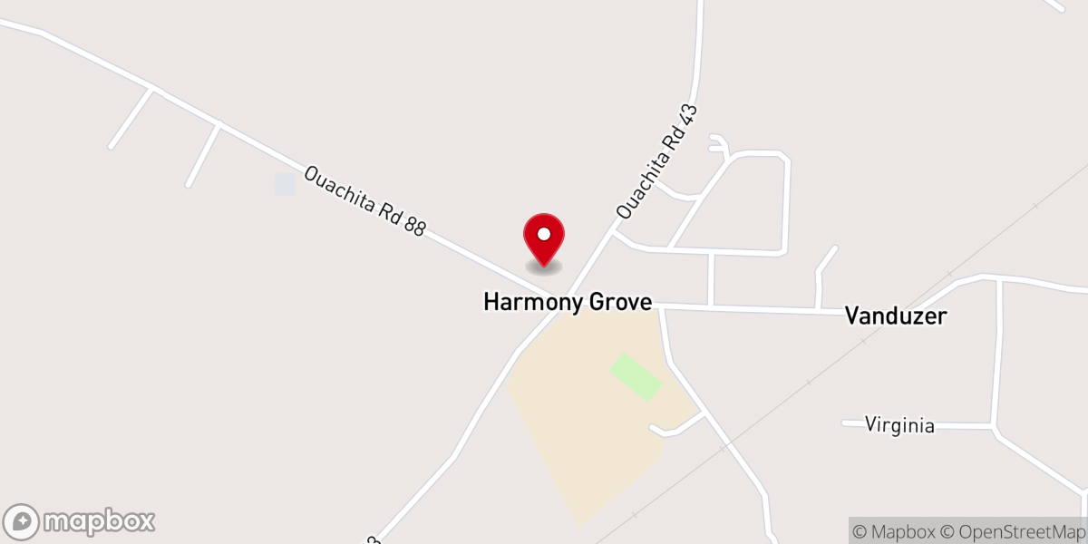 Map showing location of Spring Grove Methodist Church