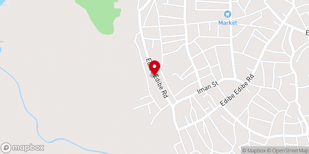 Map showing location of Mountain Of Fire Ibesikpo Branch