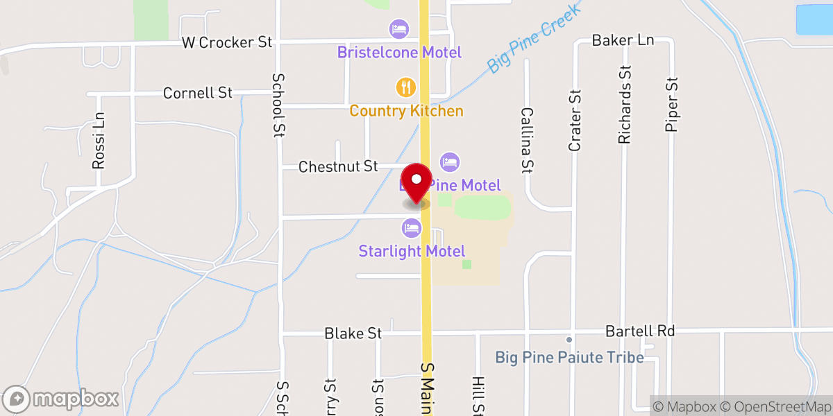 Map showing location of St. Stephen Mission