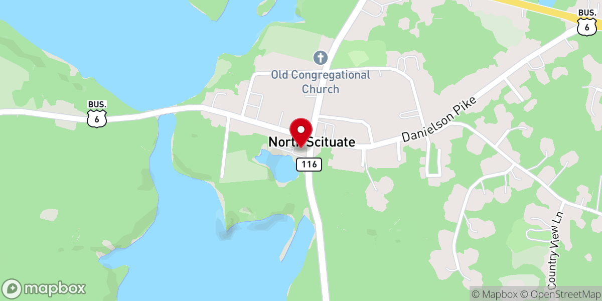 Map showing location of Saint Joseph's Church