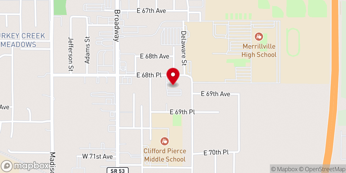 Map showing location of New Ebenezer Church Food Pantry