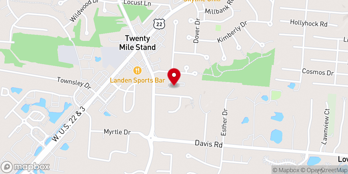 Map showing location of Beth Messiah Congregation