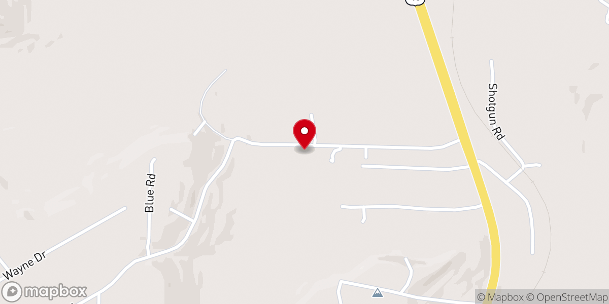 Map showing location of Jubilee Baptist Church