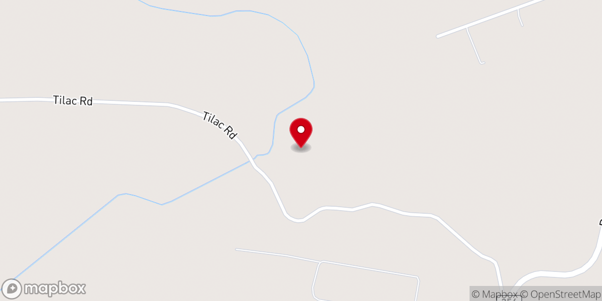 Map showing location of Camp Refuge