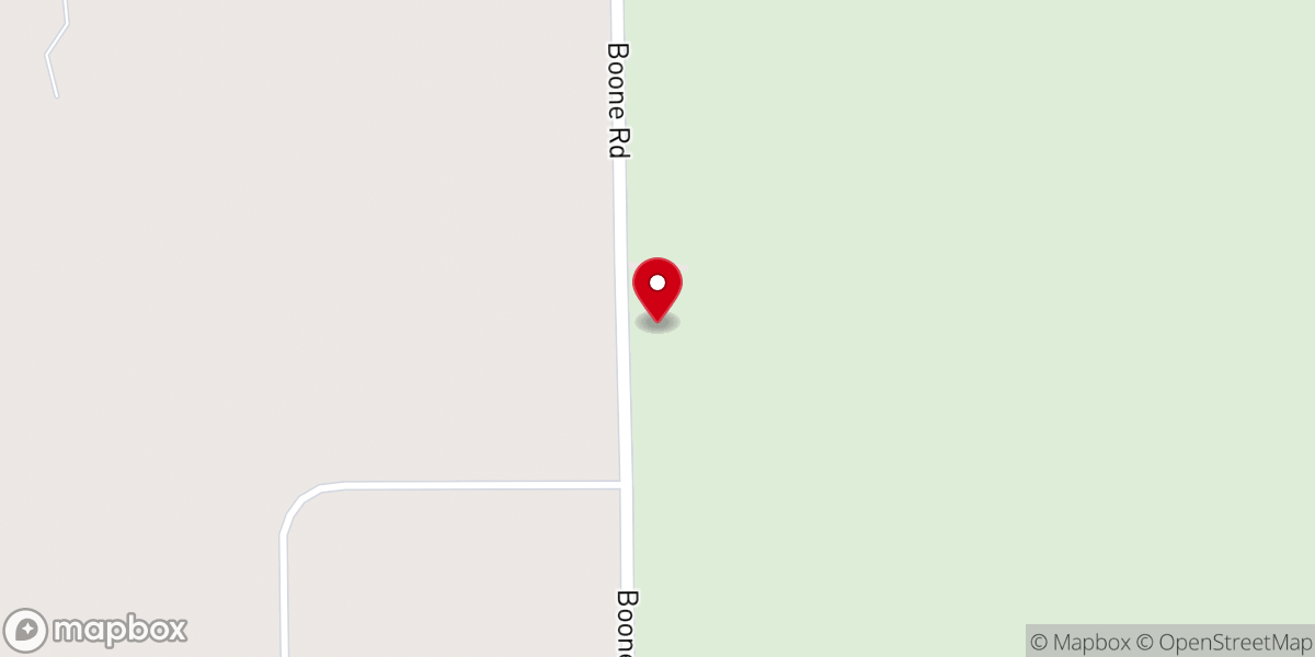 Map showing location of Antioch Community Church