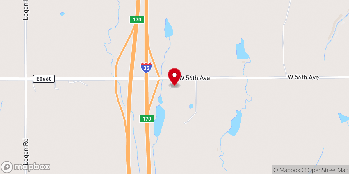 Map showing location of Vassar Church