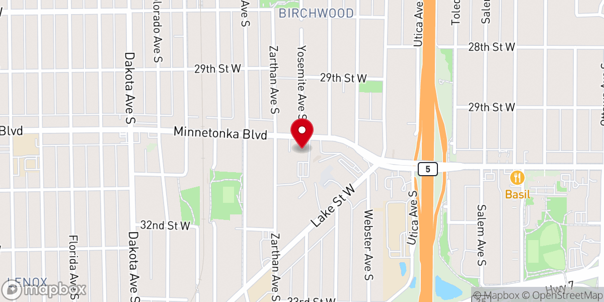 Map showing location of Spirit of Christ Community Lutheran Church