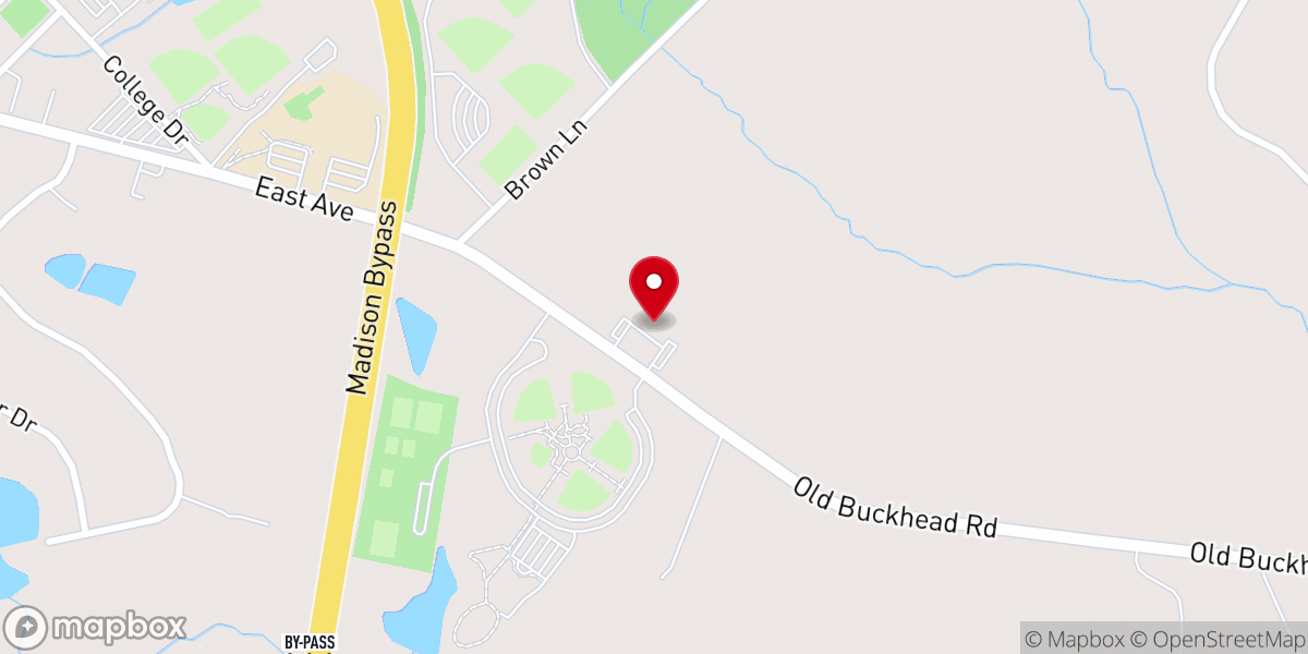 Map showing location of Grace Fellowship Madison