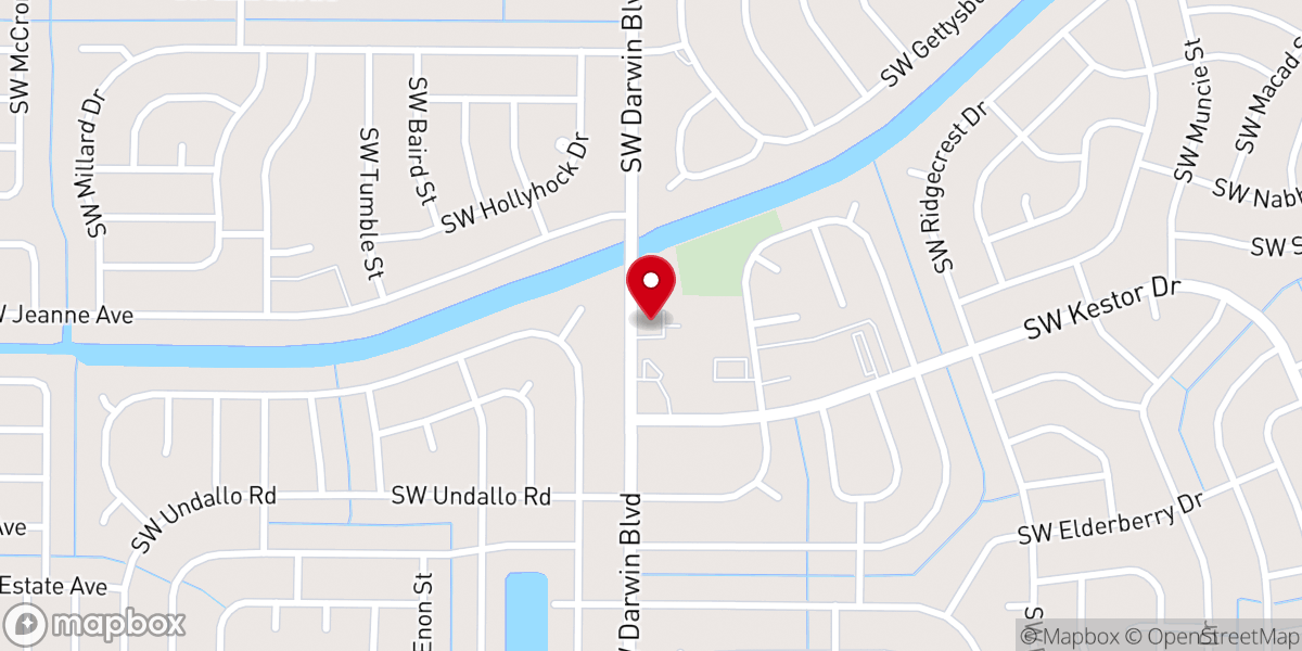 Map showing location of The Life Shift Church