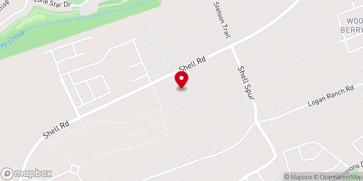 Map showing location of Grace Bible Church