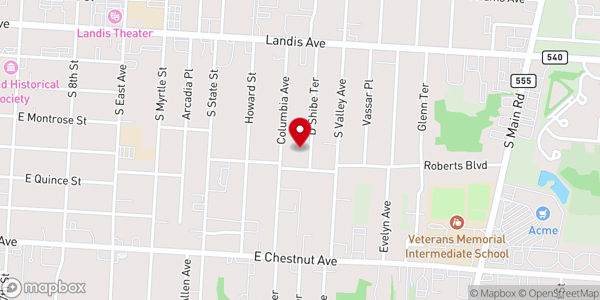 Map showing location of Refuge of Grace Ministries Inc