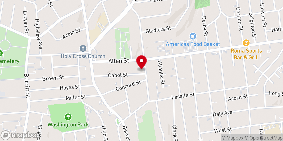 Map showing location of Saint Thomas Assyrian Church of the East