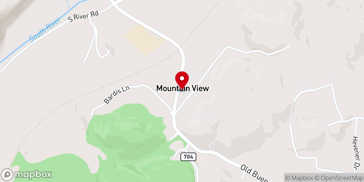 Map showing location of Grace Trinity Church