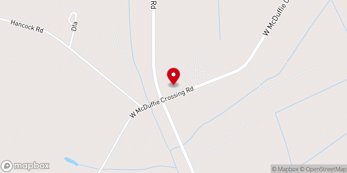 Map showing location of Our Freedom Ministries