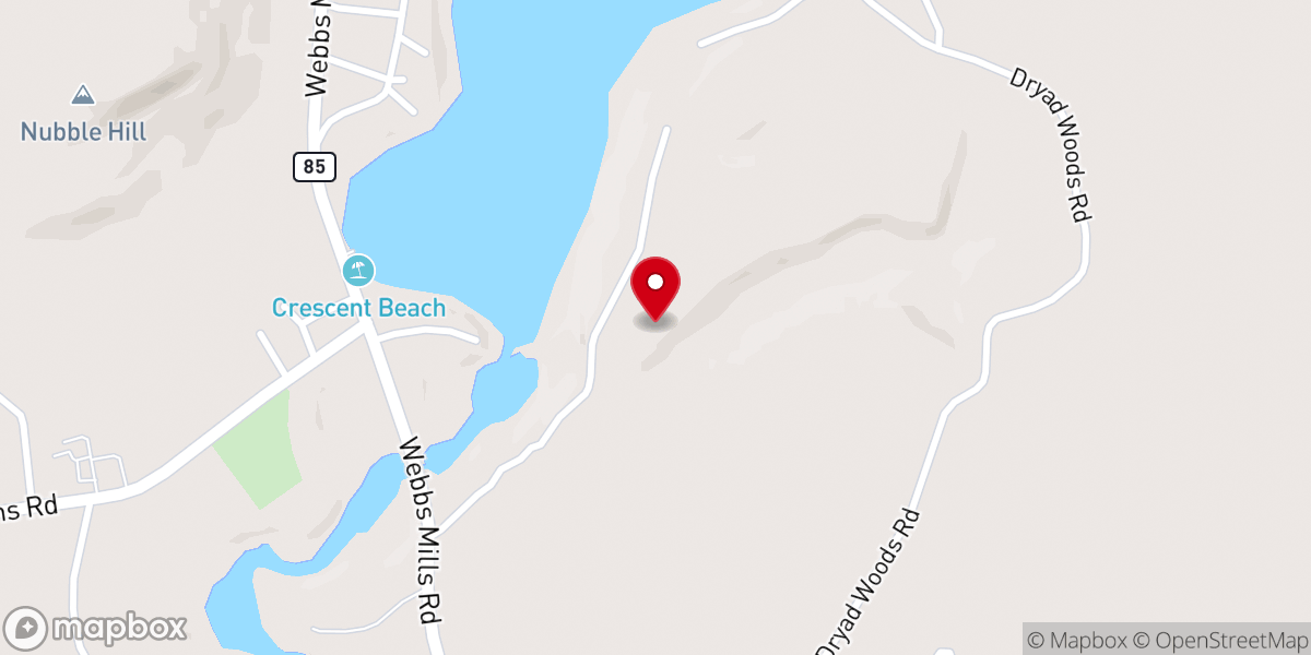 Map showing location of Christ Chapel