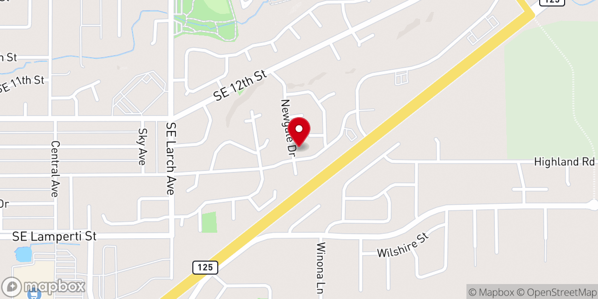 Map showing location of Aaron and Lexi Travels