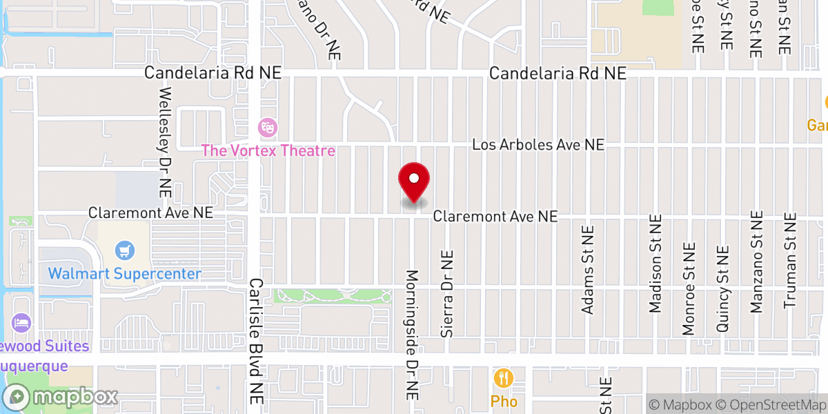 Map showing location of Bel-Air Mission