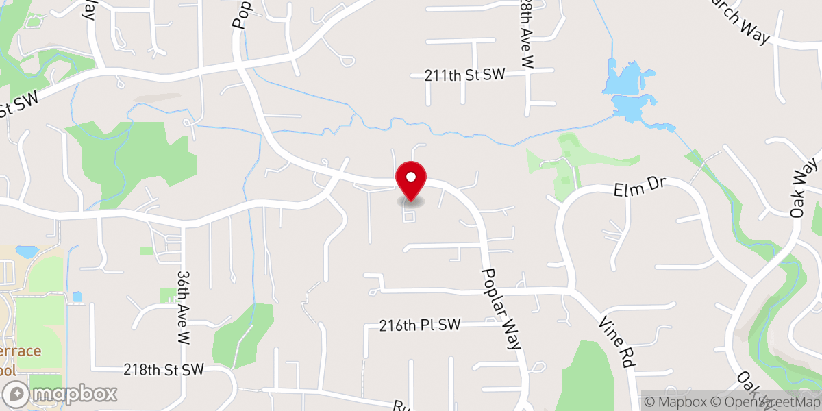 Map showing location of Saint Paul Orthodox Church