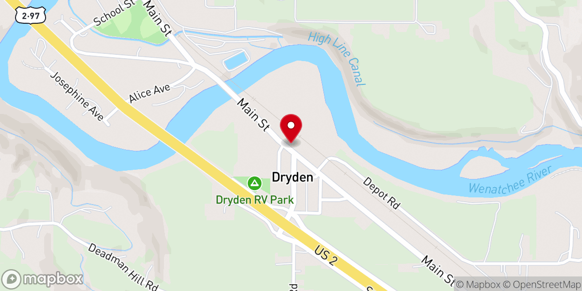 Map showing location of Independent Warehouse Inc