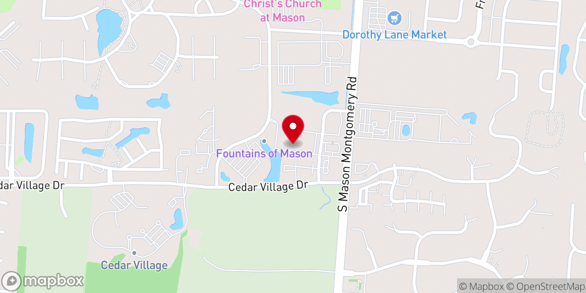 Map showing location of Faith World Outreach Center