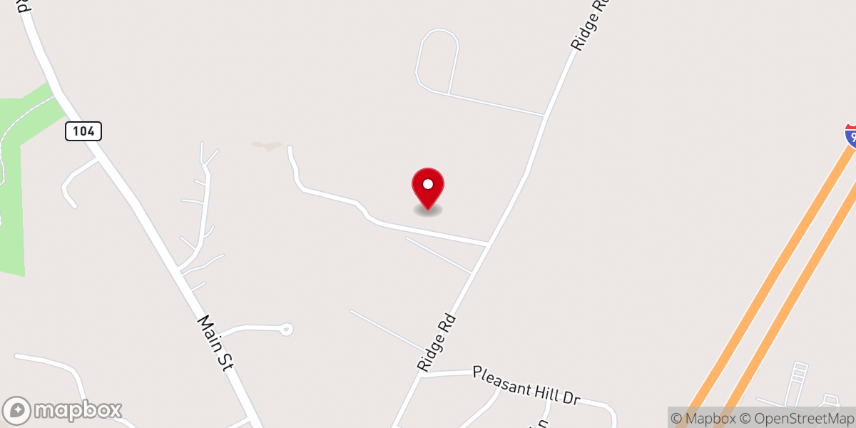 Map showing location of Rez Life Church