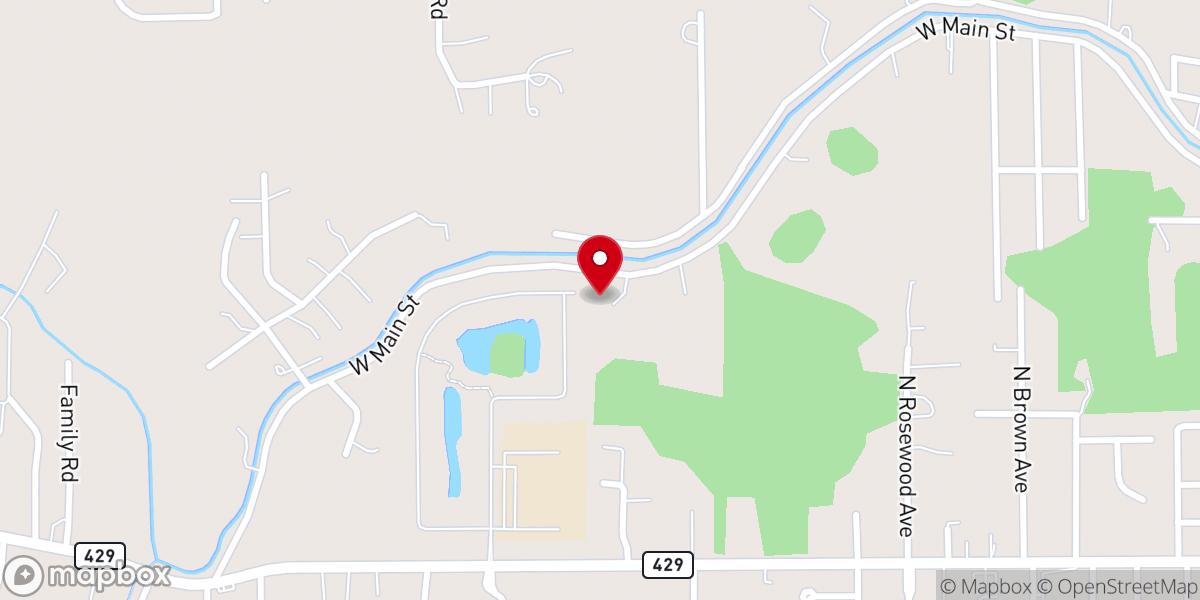 Map showing location of Believers Faith Ministry