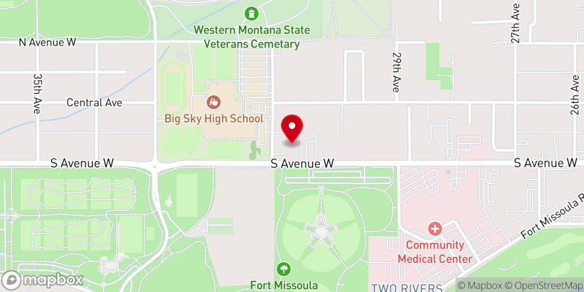 Map showing location of The Church of Jesus Christ of Latter-day Saints