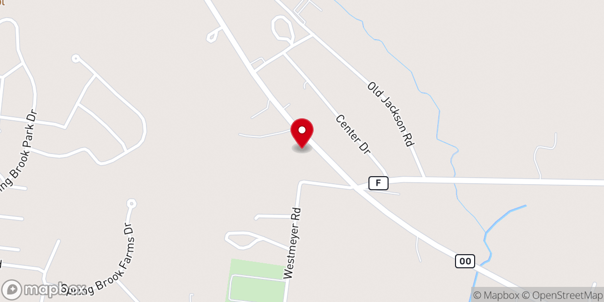 Map showing location of Parkland Chapel