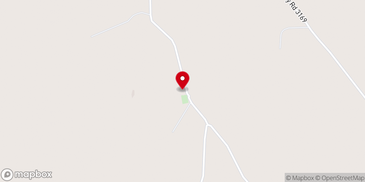 Map showing location of Pine Ridge Mssnry Baptist Church