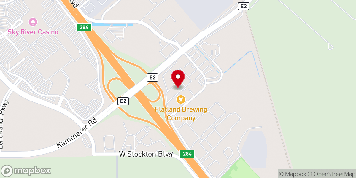 Map showing location of Carpenters House