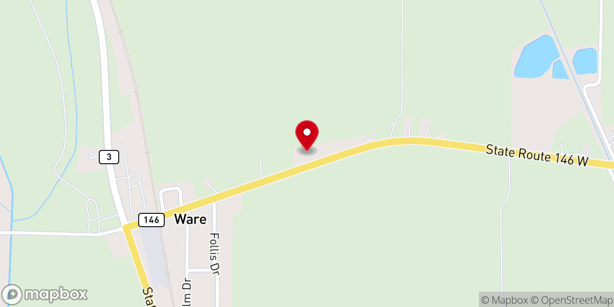 Map showing location of Refuge Worship Center