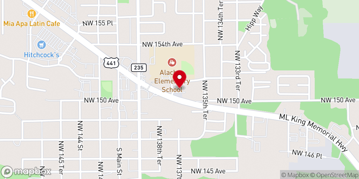 Map showing location of True Worship Church of God in Christ