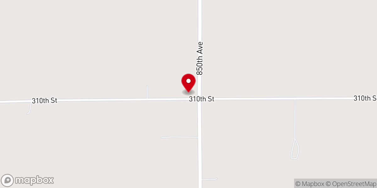 Map showing location of Saint Marys Church