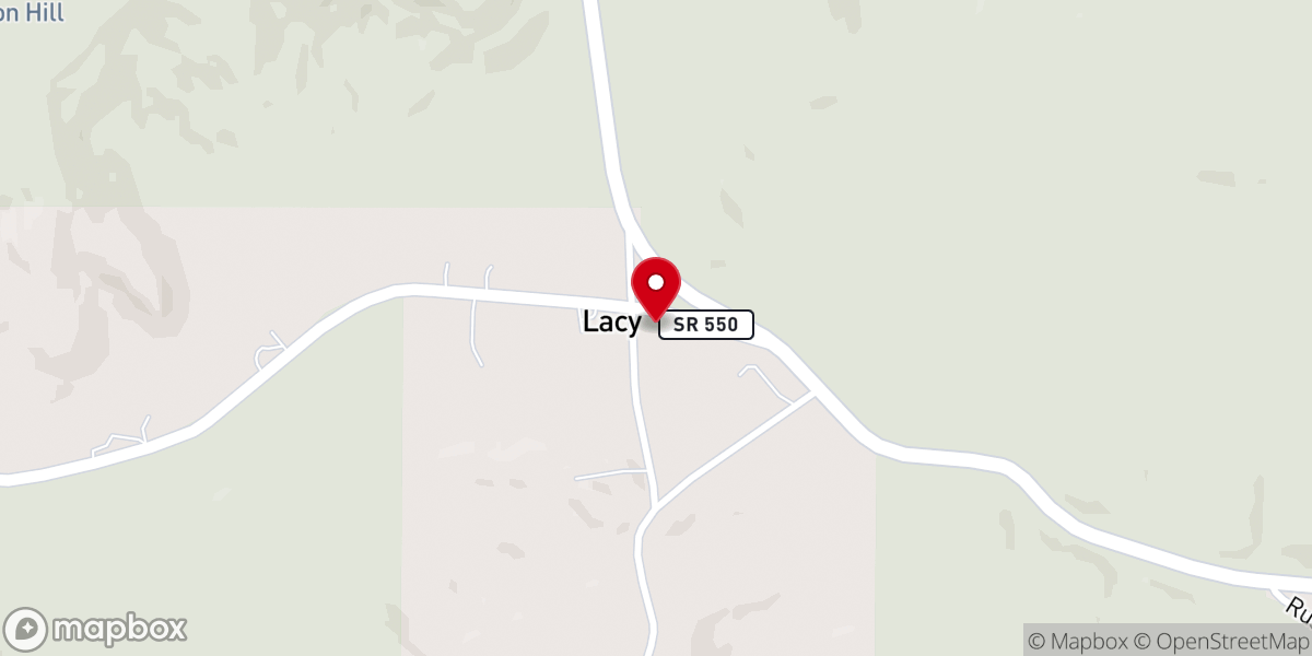 Map showing location of Sampson Hill Bible Church