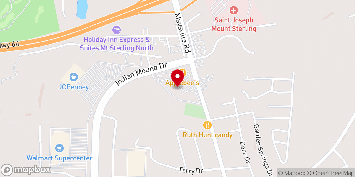 Map showing location of Freedom Church