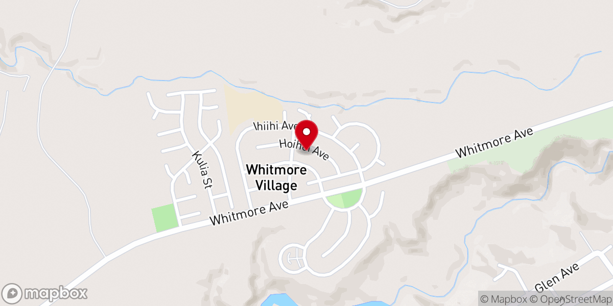 Map showing location of New Testament Christian Church and Servicemen's Home