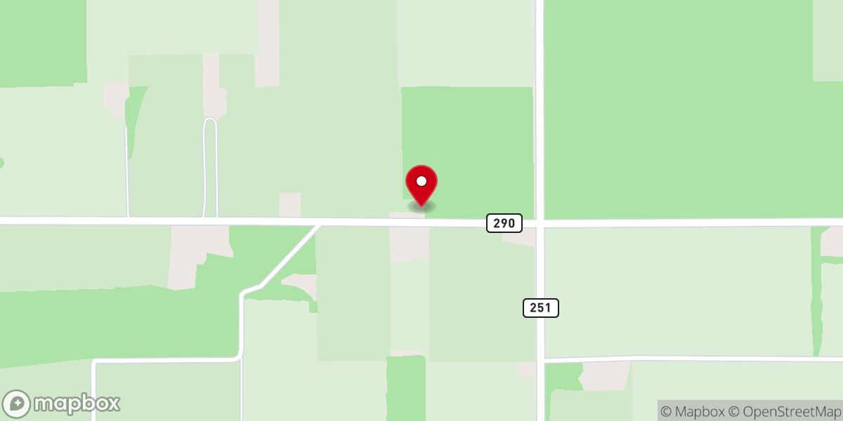 Map showing location of Magnolia Church