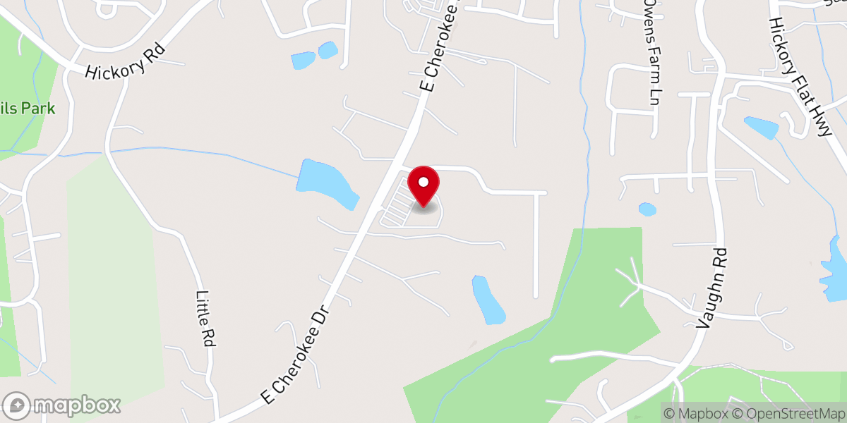 Map showing location of Full Life Church