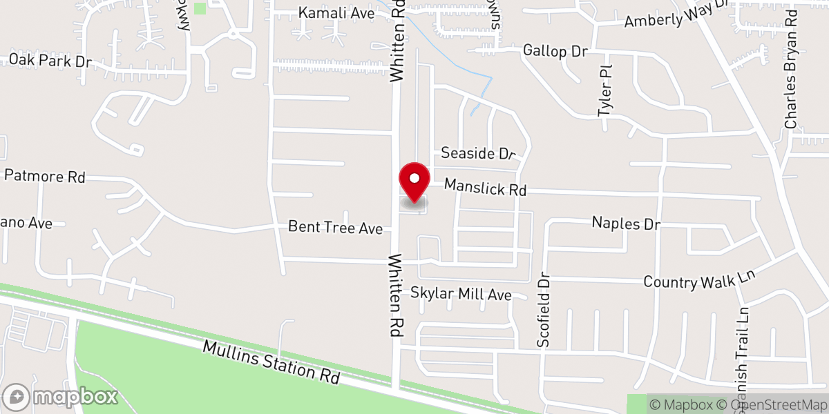 Map showing location of Redemption City Church
