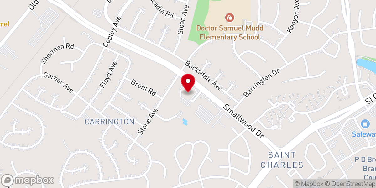 Map showing location of Good Shepherd Education Center