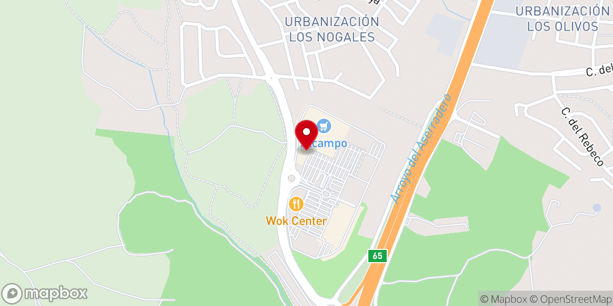 Map showing location of FUNDAS INSPIRAL ABADÍA TOLEDO