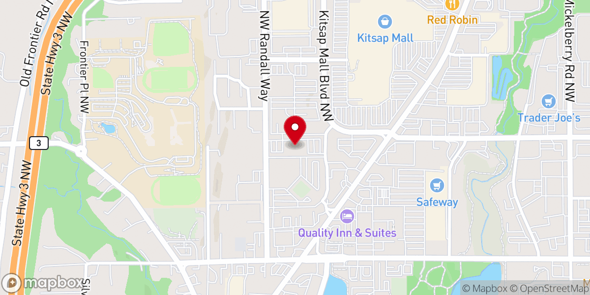 Map showing location of newlife Training and Events Center