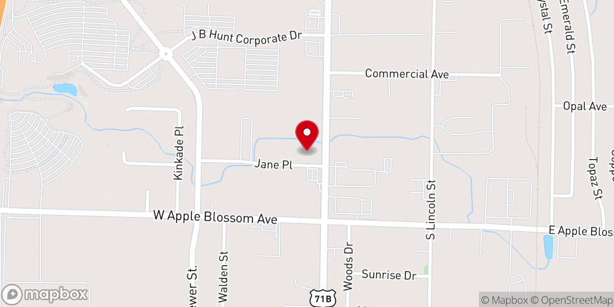Map showing location of Homestead Iglesia Cristiana Cristo Te Ama