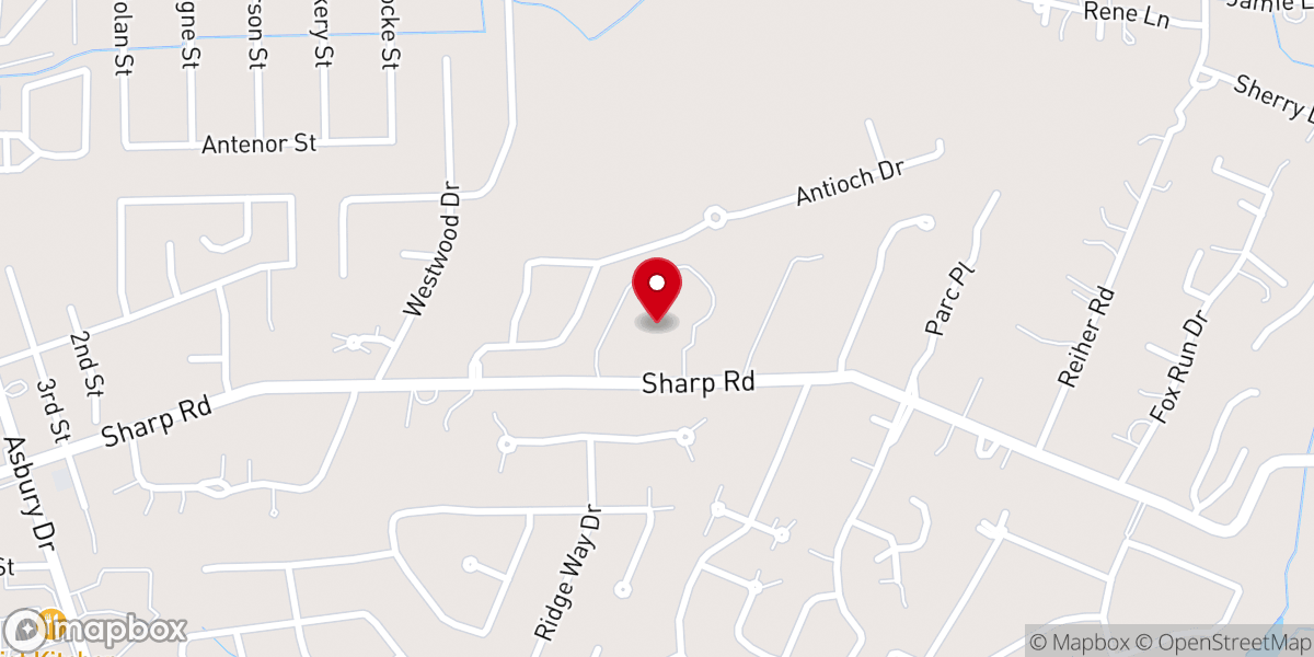 Map showing location of St Michael's Episcopal Church