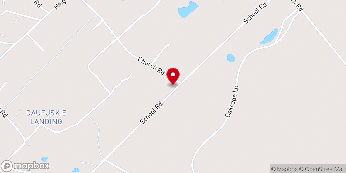 Map showing location of Union Church