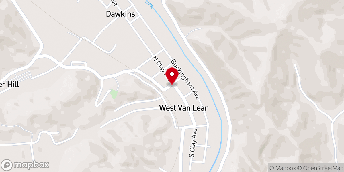 Map showing location of New Jerusalem Worship Temple
