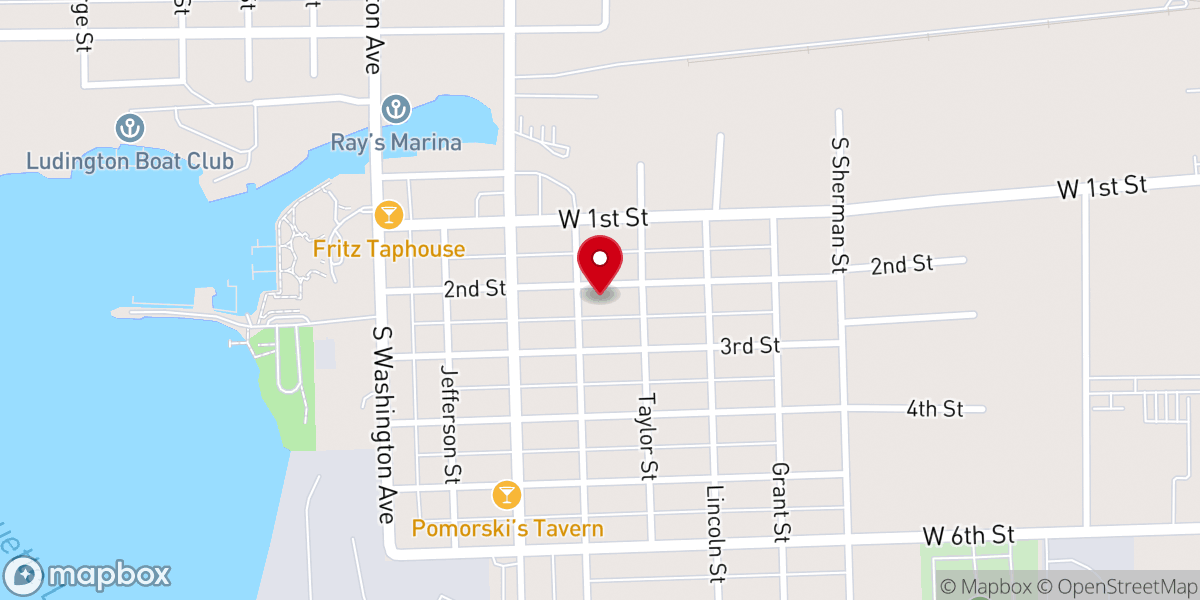 Map showing location of Church of the Divine Big Booty Wife