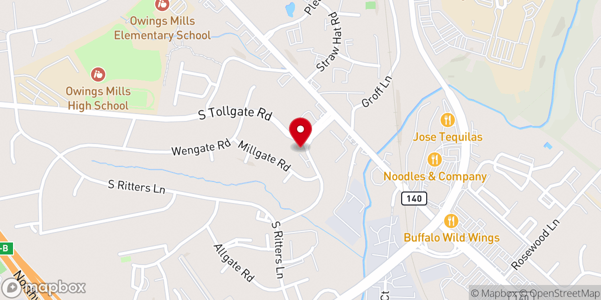 Map showing location of First Latin American Church of The Nazarene